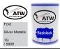Preview: Ford, Silver Metallic, 1Q / 5909: 500ml Lackdose, von ATW Autoteile West.